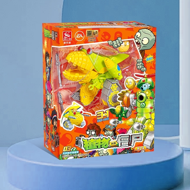 CORN & CANNON TRANSFORMATION OF PLANTS VS. ZOMBIES