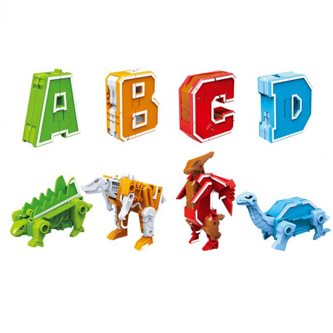Transform letters: ABCD