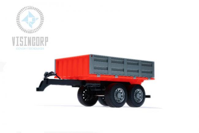 Farm Truck with Dumping Hopper
