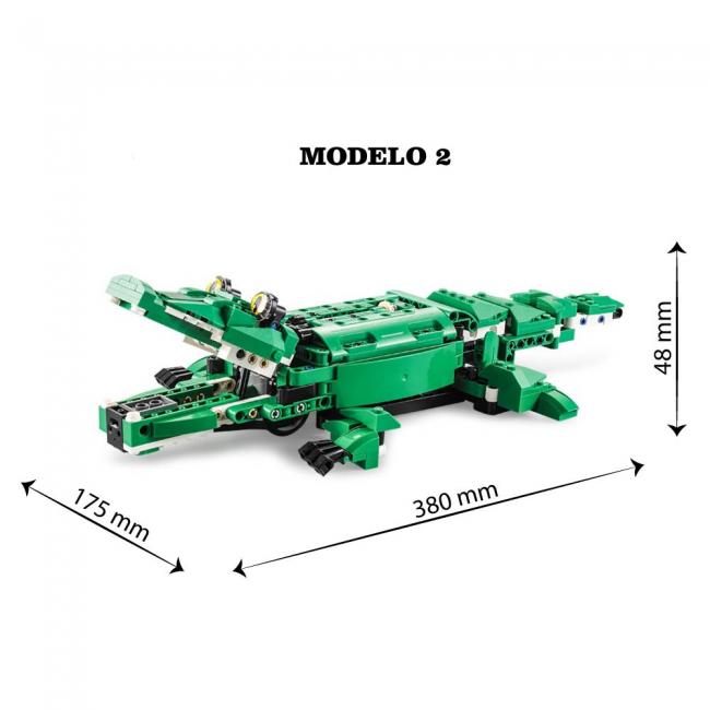 Crocodile/Dinosaur (2 en 1)