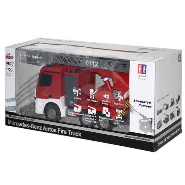 RC Free Wheel Water Fire Truck (Licenciado por Mercedes Benz)