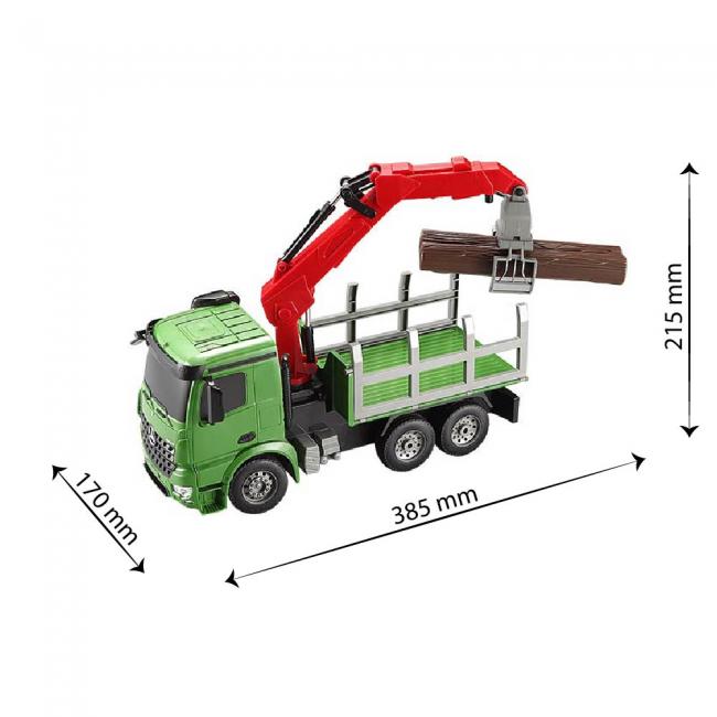 RC Timber Truck (Licenciado por Mercedes Benz)